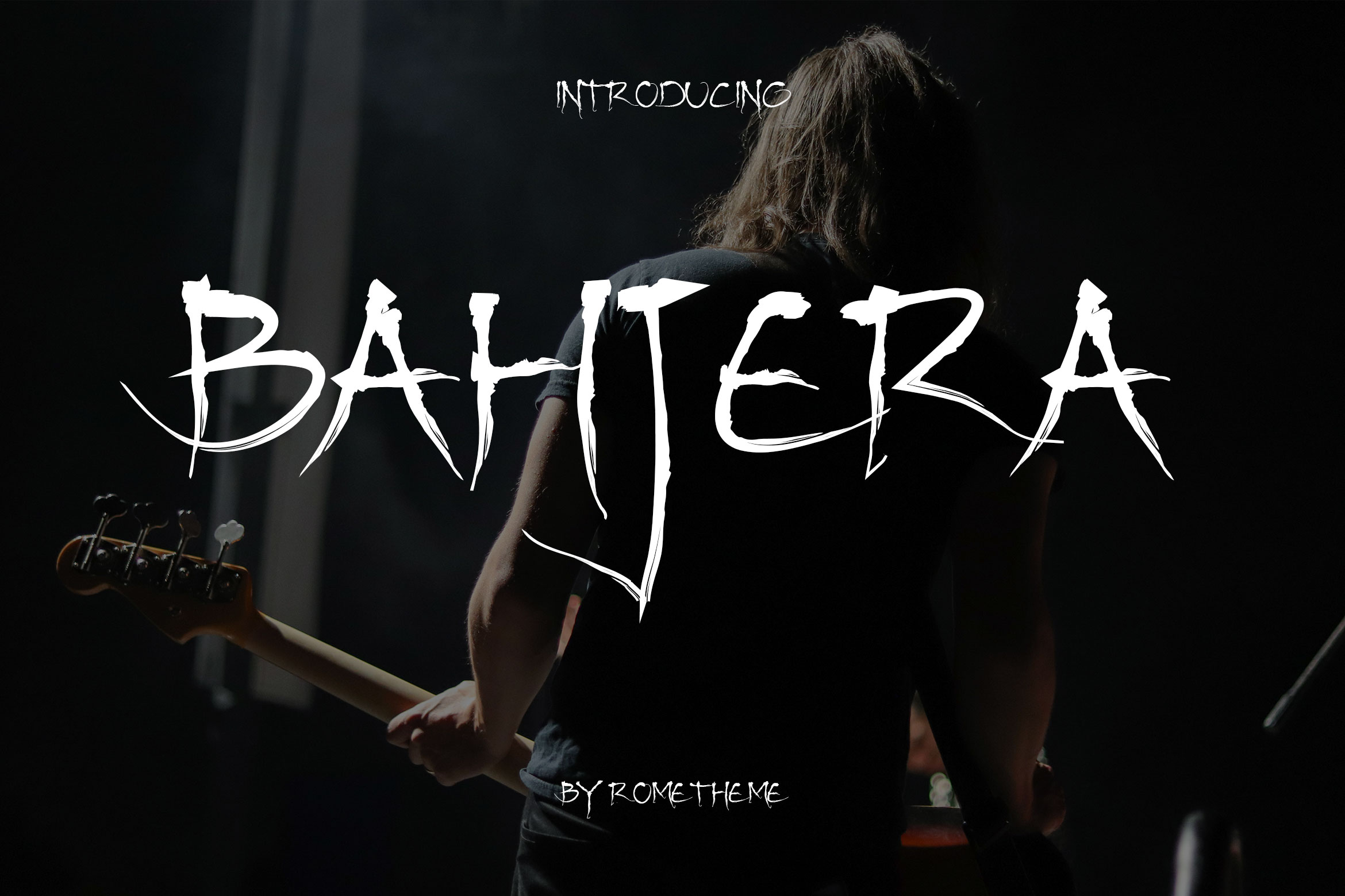 Bahjera: A Handdrawn Typeface for Editorial Edge