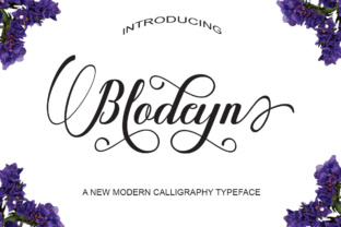 Blodeyn: A Stylish Script Font That Elevates Real Small Business Branding