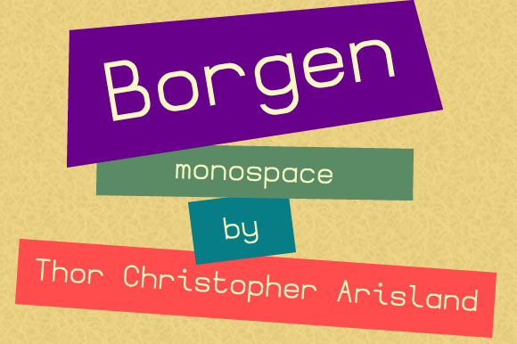 Borgen Monospace: A Clean, Confident Font for Small Business Branding