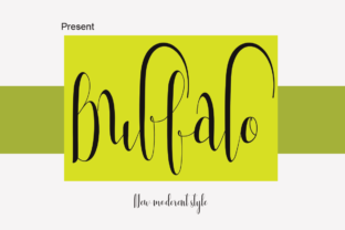 Buffalo Font: A Playful Script Typeface for Campaign Personality