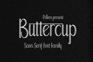 Buttercup: A Friendly, Flexible Sans Serif Typeface