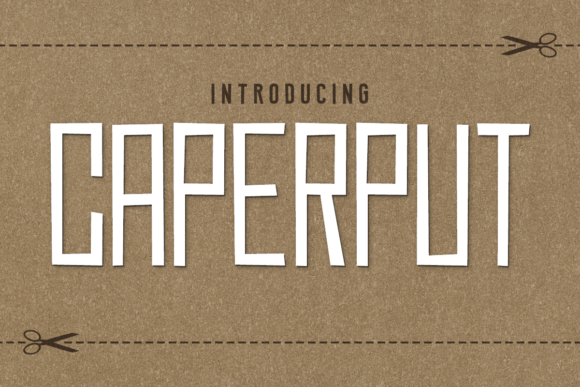 Caperput Font: Elegant Thin Display Typeface for Crafters