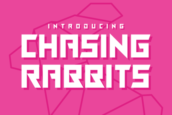 Chasing Rabbits Font: A Handmade Touch for Real Craft Projects