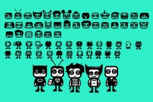 Comando X: A Playful Dingbats Font for Scroll-Stopping Campaigns