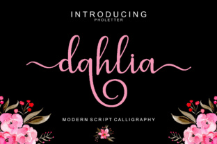 Dahlia Script: A Modern Handwritten Font for Digital Branding