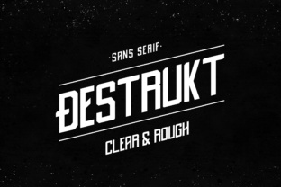 Destrukt: A Modern Sans Serif Font That Builds Brand Trust