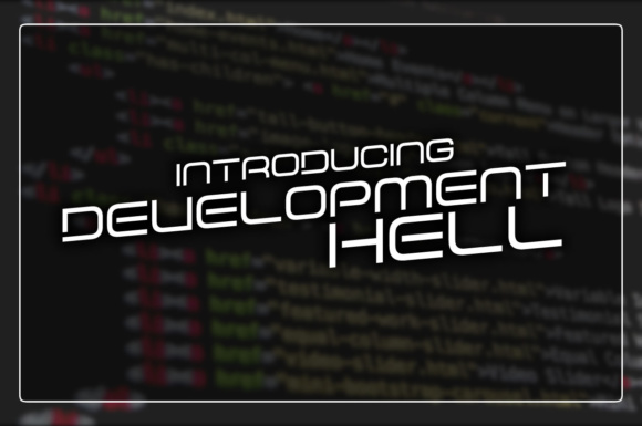 Development Hell: A Techno Display Font That Cuts Through the Feed
