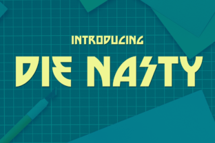 Die Nasty: A Bold, Free Display Font That Elevates Your Brand