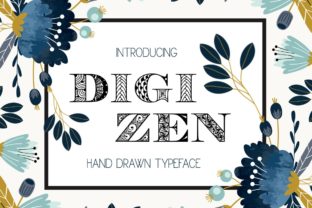 Digizen: A Hand-Drawn Font That Adds Warmth Without Sacrificing Clarity