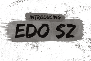 Edo SZ: A Display Font That Makes Your Headlines Feel Intentional