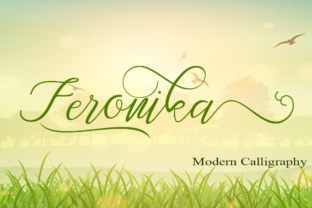 Feronika: A Refined Script Font for Digital Branding