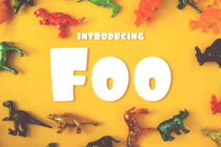 Foo: A Bouncy Display Font That Lifts Your Brand