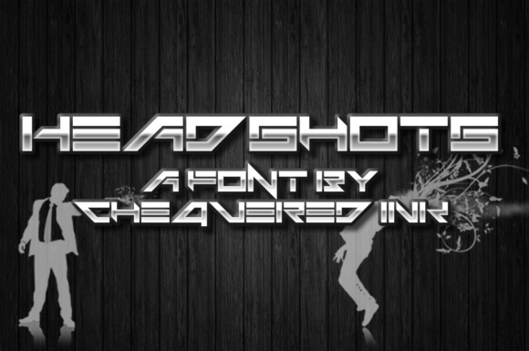 Headshots Font: A Display Typeface That Commands Attention