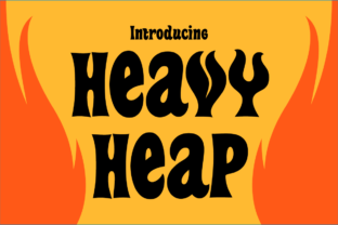 Heavy Heap: A Stylish Display Font for Real Branding Work