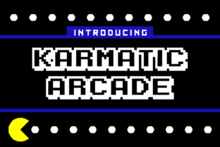 Karmatic Arcade: An 8-Bit Display Font That Feels Like Home