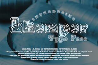 Lhemper: A Decorative Font That Commands Attention
