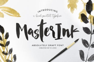 MasterInk: A Warm, Expressive Script Typeface for Digital Branding