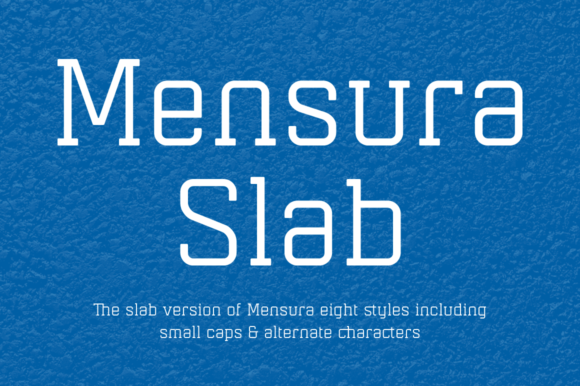 Mensura Slab Family: A Warm, Modular Slab Serif for Thoughtful Branding