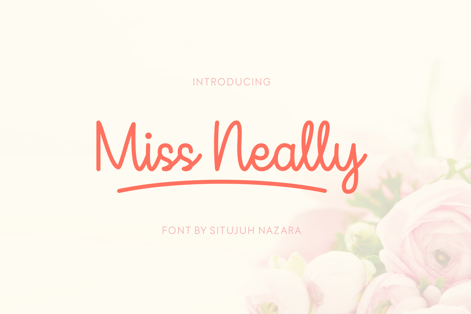 Miss Neally: A Smooth, Elegant Script Font for Handmade Brands
