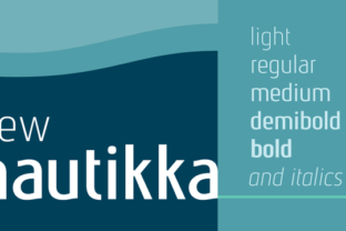 Nautikka: A Calm, Elegant Sans Serif for Editorial Design