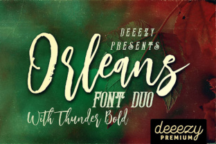 Orleans Script Font Duo: A Handwritten Typeface for Real Business Branding