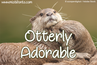 Otterly Adorable: A Playful Script Font for Editorial Charm