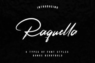 Raquella: A Script Handwritten Font for Digital Branding