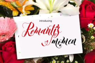 Romantis Momen: A Script Handwritten Font That Elevates Your Brand
