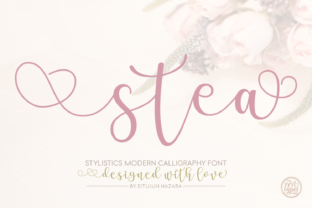 Stea: A Playful Script Font That Brings Warmth to Brand Identity