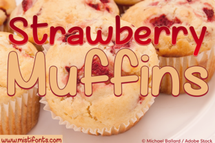 Strawberry Muffins: A Handwritten Font That Delivers Personality & Clarity
