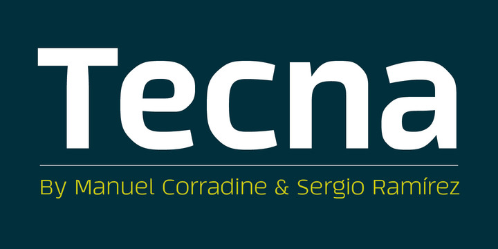 Tecna Family: A Versatile Sans Serif Font for Campaign Design