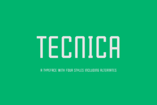 Tecnica Family: A Strategic Sans Serif for Scroll-Stopping Campaigns