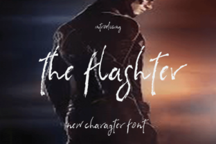 The Flashter: A Thin Handwritten Script Font That Elevates Real Business Branding