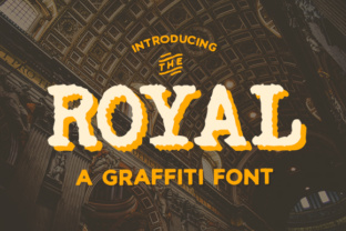 The Royal: A Bold, Readable Graffiti Typeface for Editorial Design