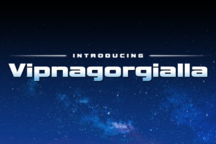Vipnagorgialla: A Playful, Futuristic Font for Handmade Labels & Printables