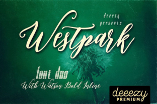 Westpark Script Font Duo: A Handmade Designer’s Dream Pair